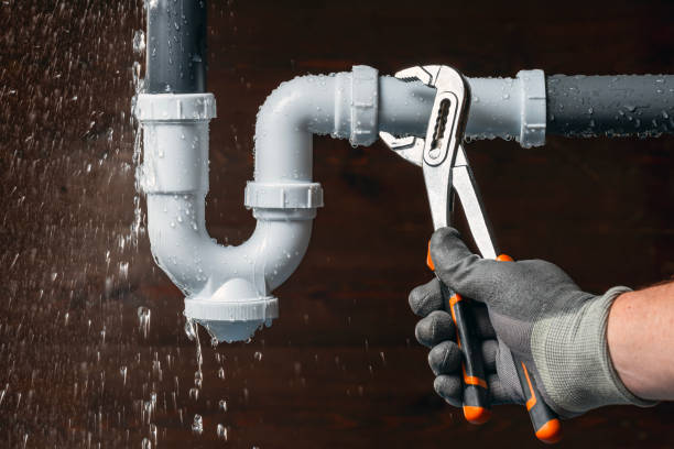 Professional Leak Detection technician working in Vergennes, IL